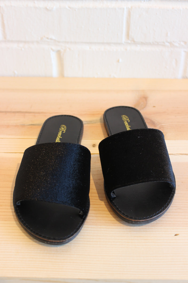 mode, Sammy velvet sandal