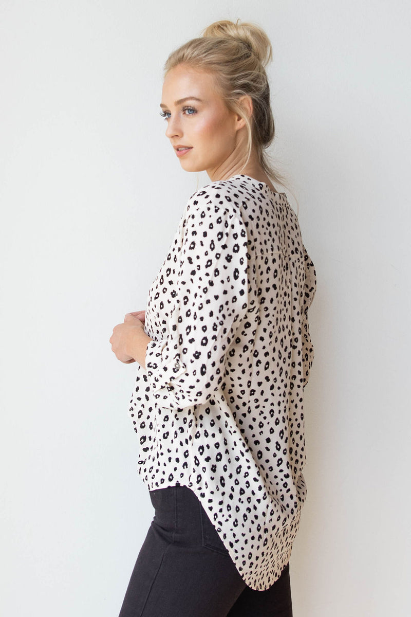 mode, you make my heart sing blouse