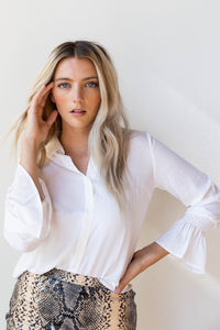 mode, really living button blouse