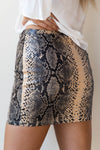 mode, queen python skirt