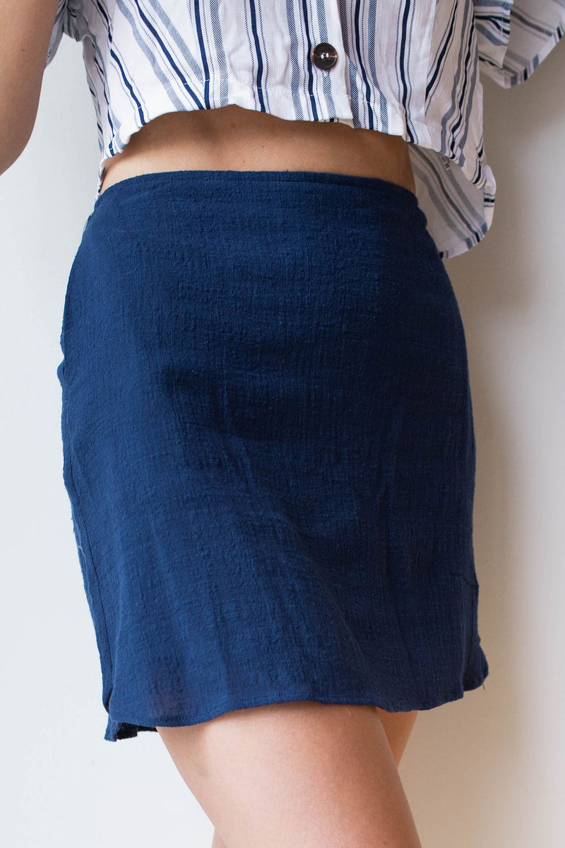 mode, sail the ocean blue skirt