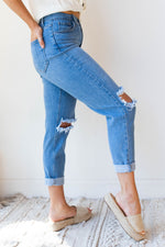 mode, Fara high rise denim