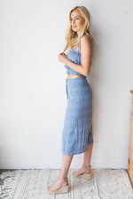 mode, walk in the park set (midi skirt)