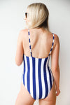 mode, simple melody stripes one piece