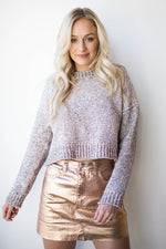 mode, sparks flying cropped sweater