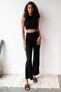 mode, work it out flow pants