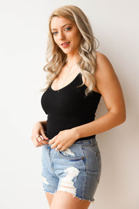 mode, summer sun fitted tank
