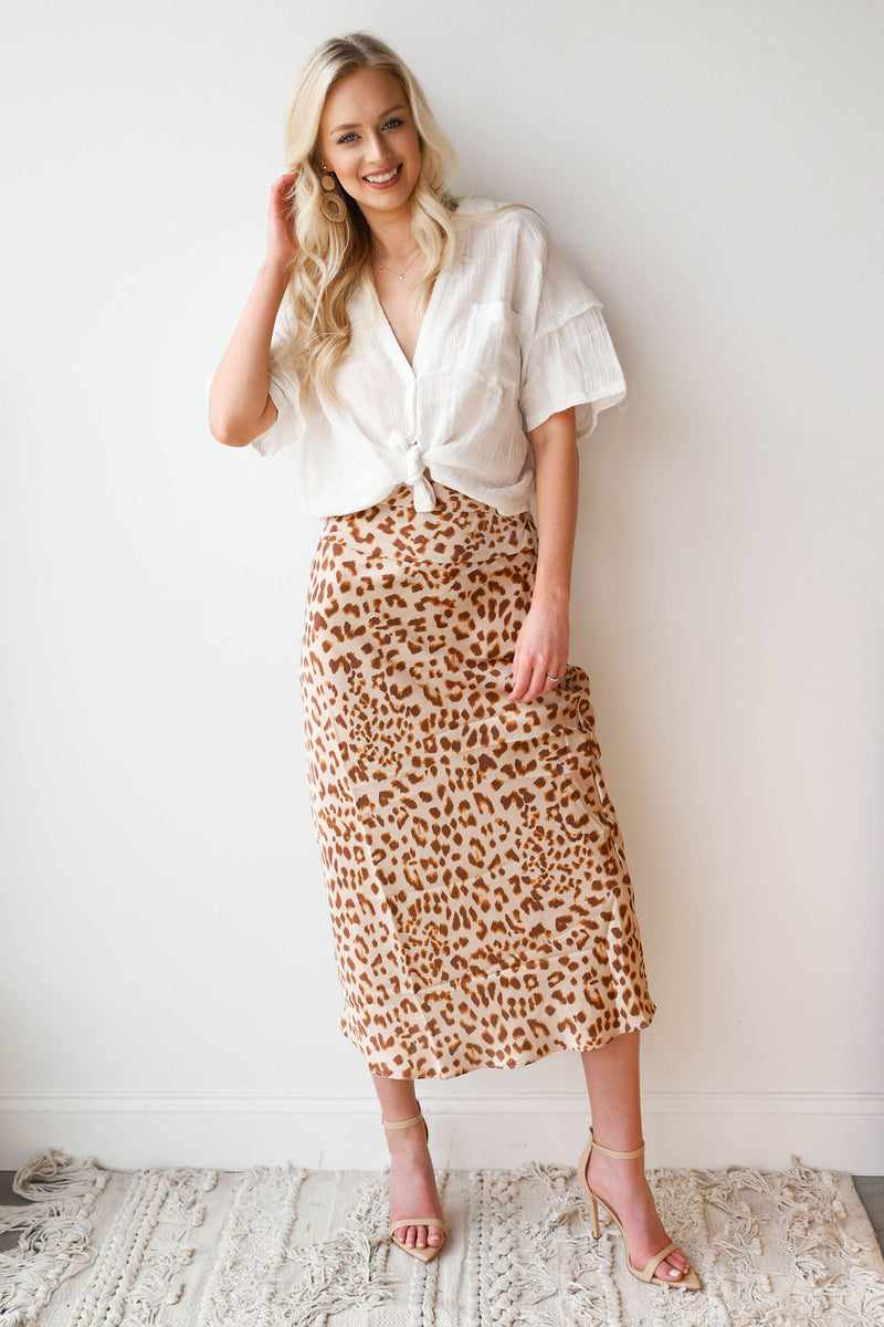 mode, free people leopard skirt