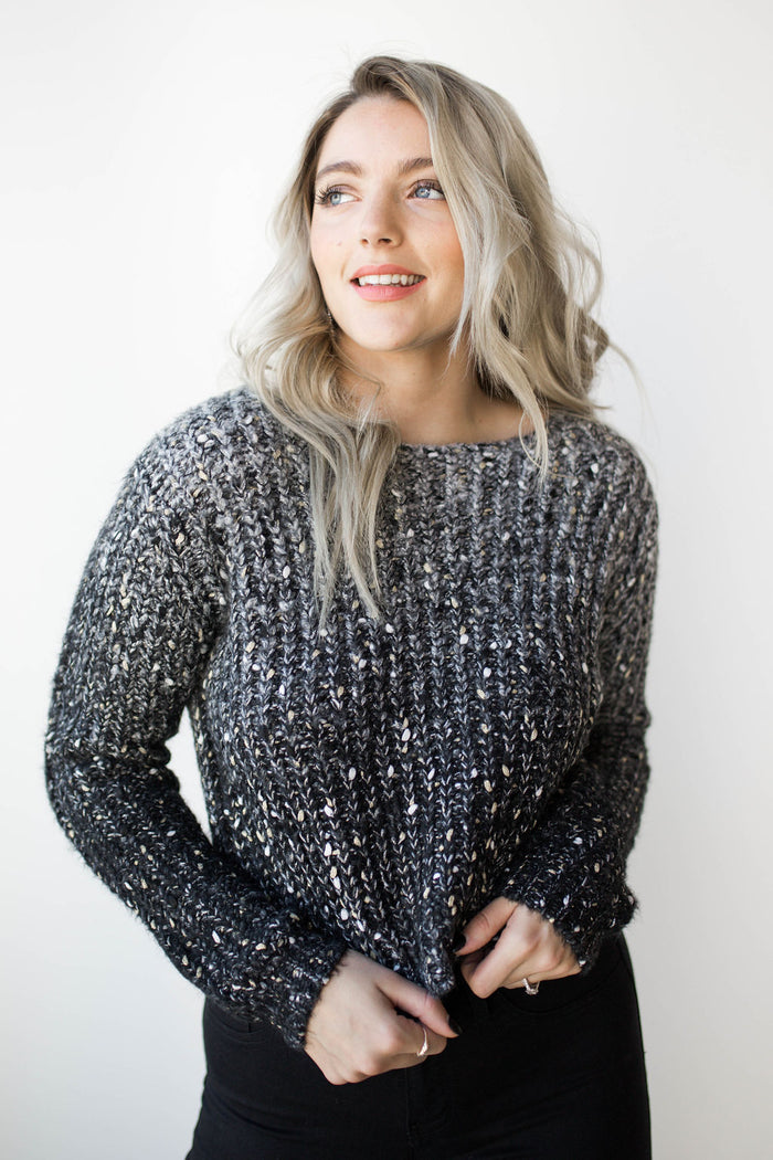 mode, into fade sweater
