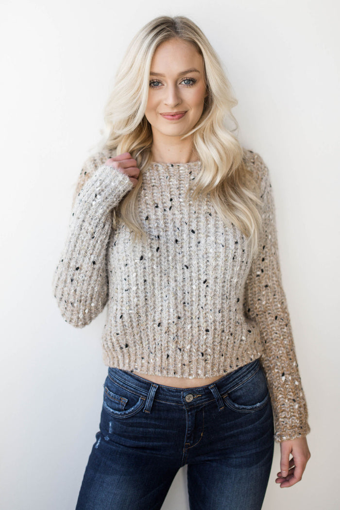 mode, into fade sweater