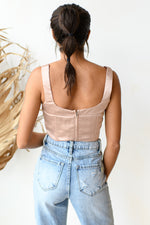 mode, lera satin corset