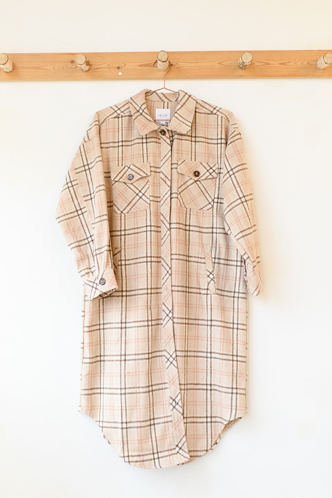 mode, plaid about you shacket