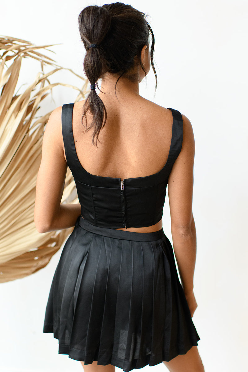 mode, lera satin corset