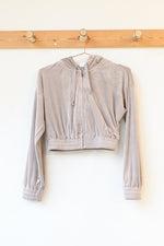 mode, nostalgia velour hoodie