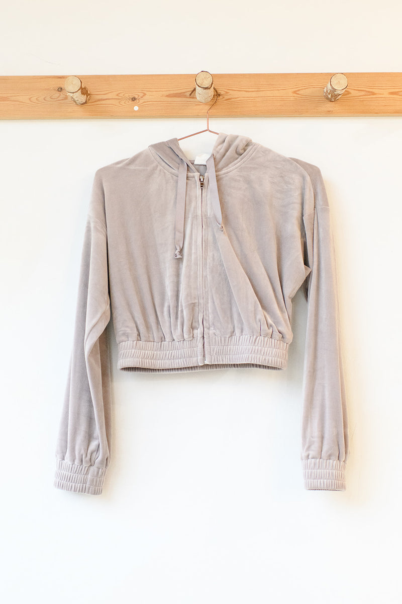 mode, nostalgia velour hoodie