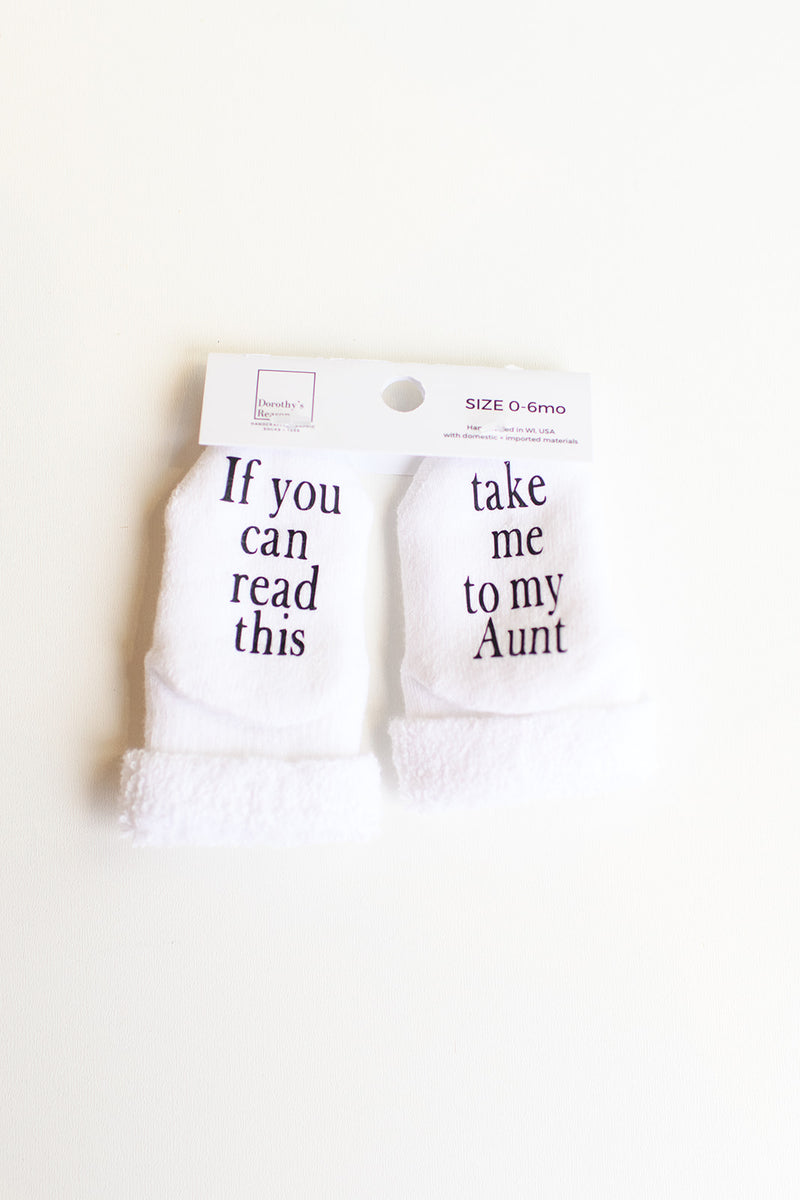 if you can read this socks