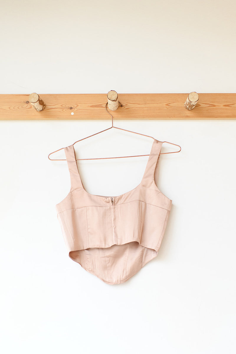 mode, lera satin corset