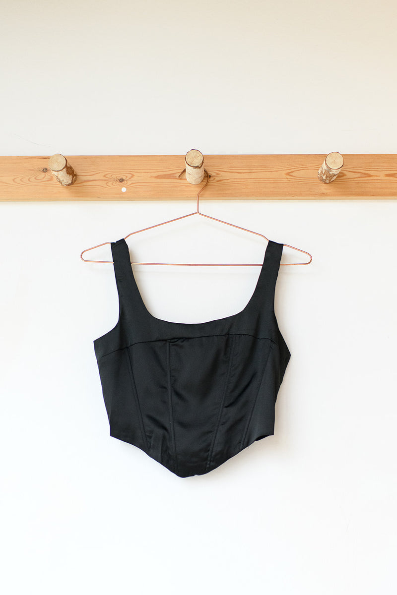mode, lera satin corset