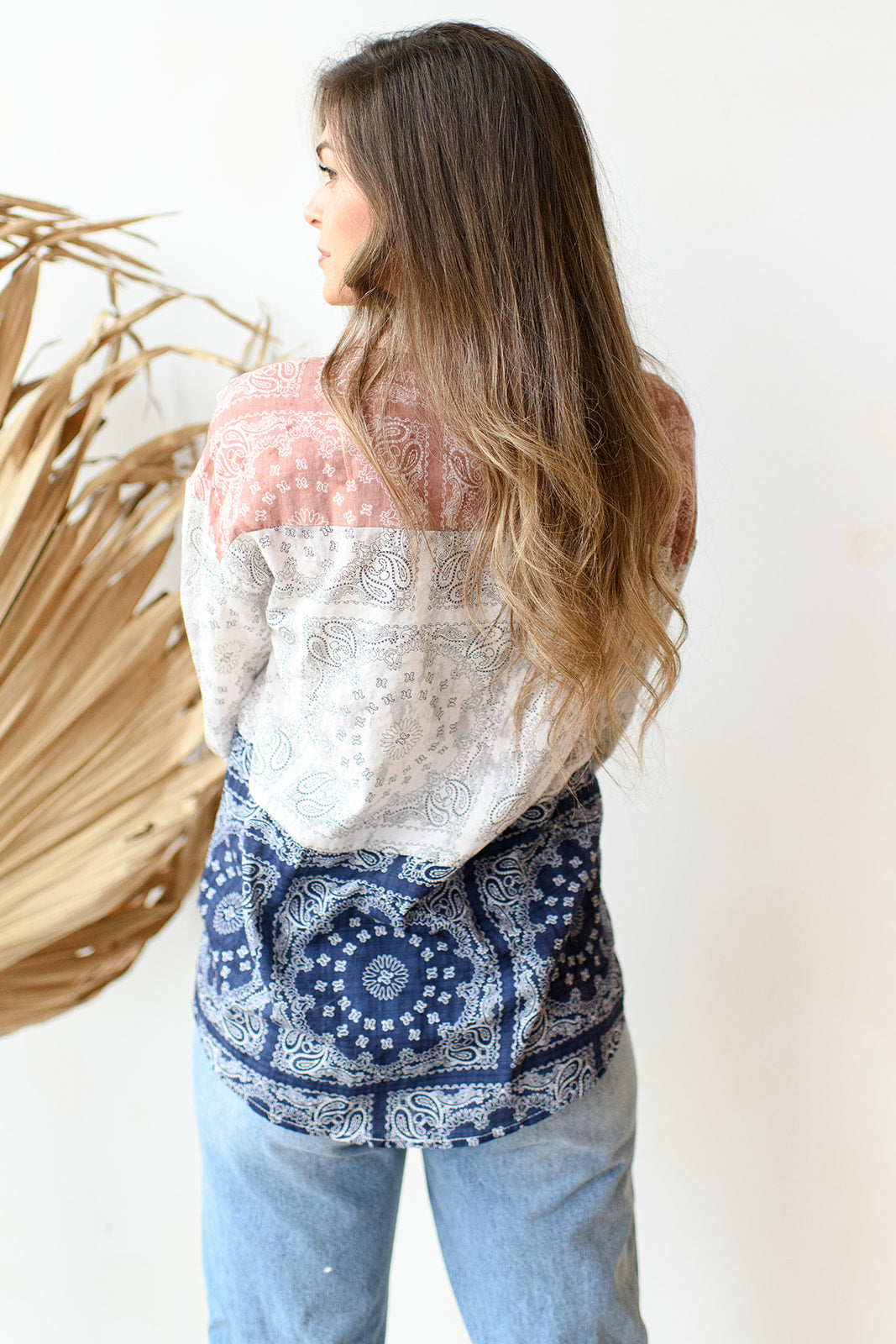 mode, so much love bandana print