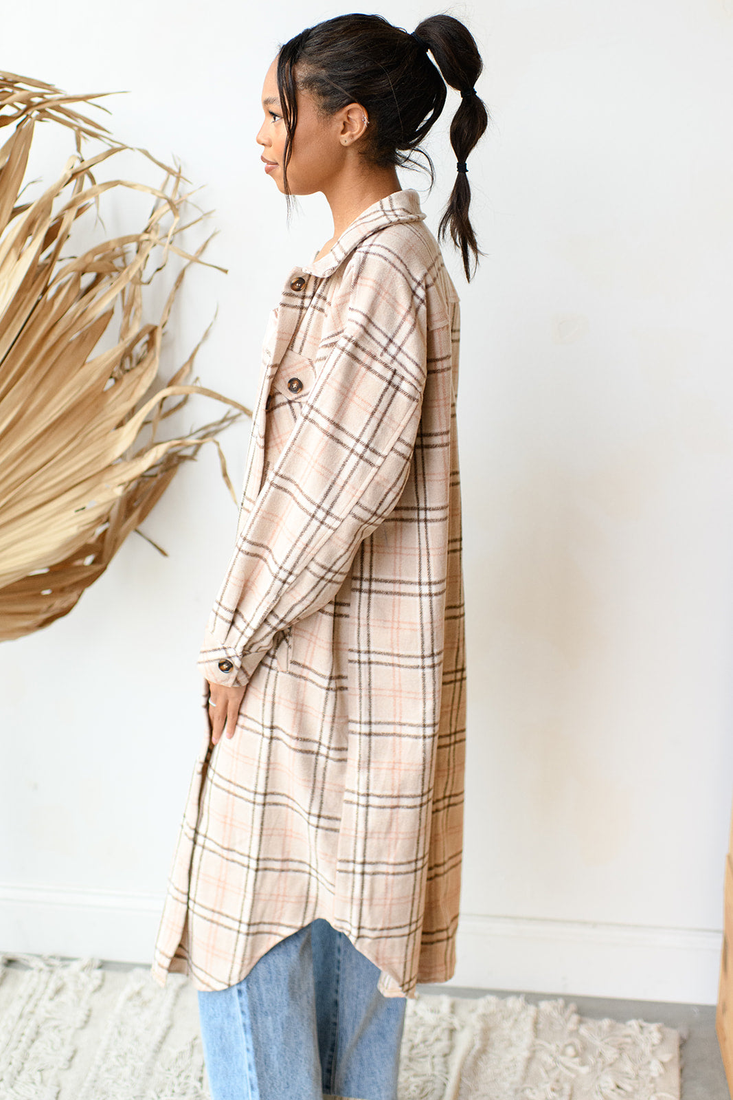 mode, plaid about you shacket