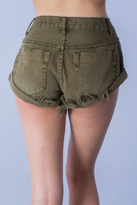 mode, Kei denim shorts