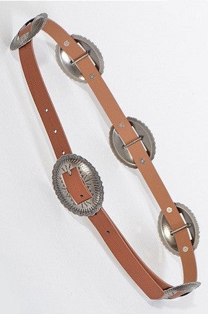mode, whistle medallion belt