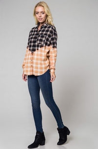 mode, Pita ombre plaid top