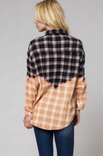 mode, Pita ombre plaid top