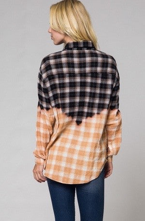 mode, Pita ombre plaid top