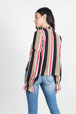 mode, Sienna stripes blouse