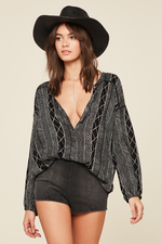 mode, Spellbound woven blouse