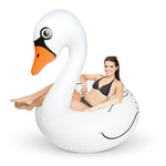 mode, Giant white swan pool float