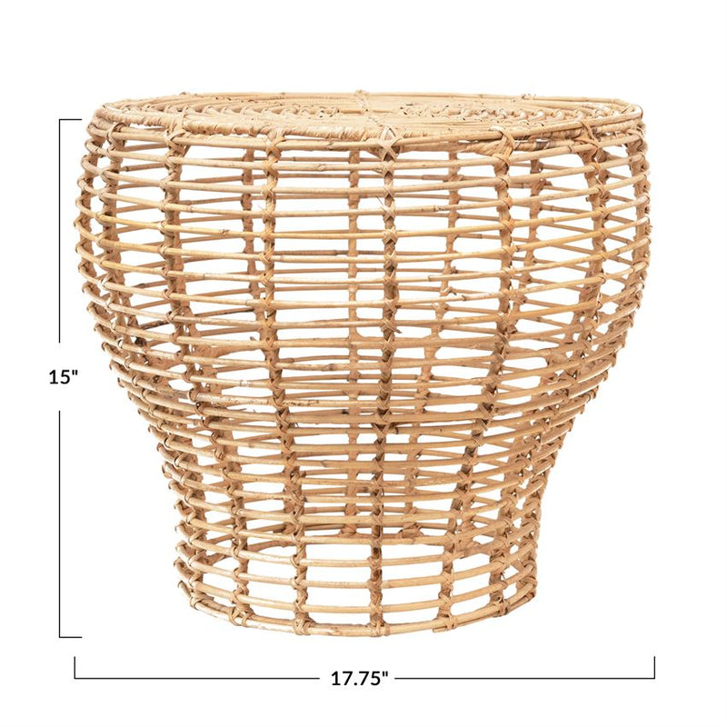 mode, boheme rattan table