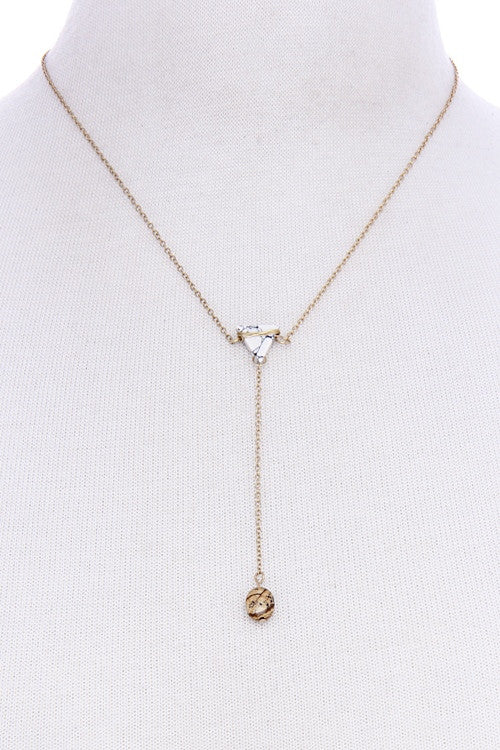 mode, lana lariat drop necklace