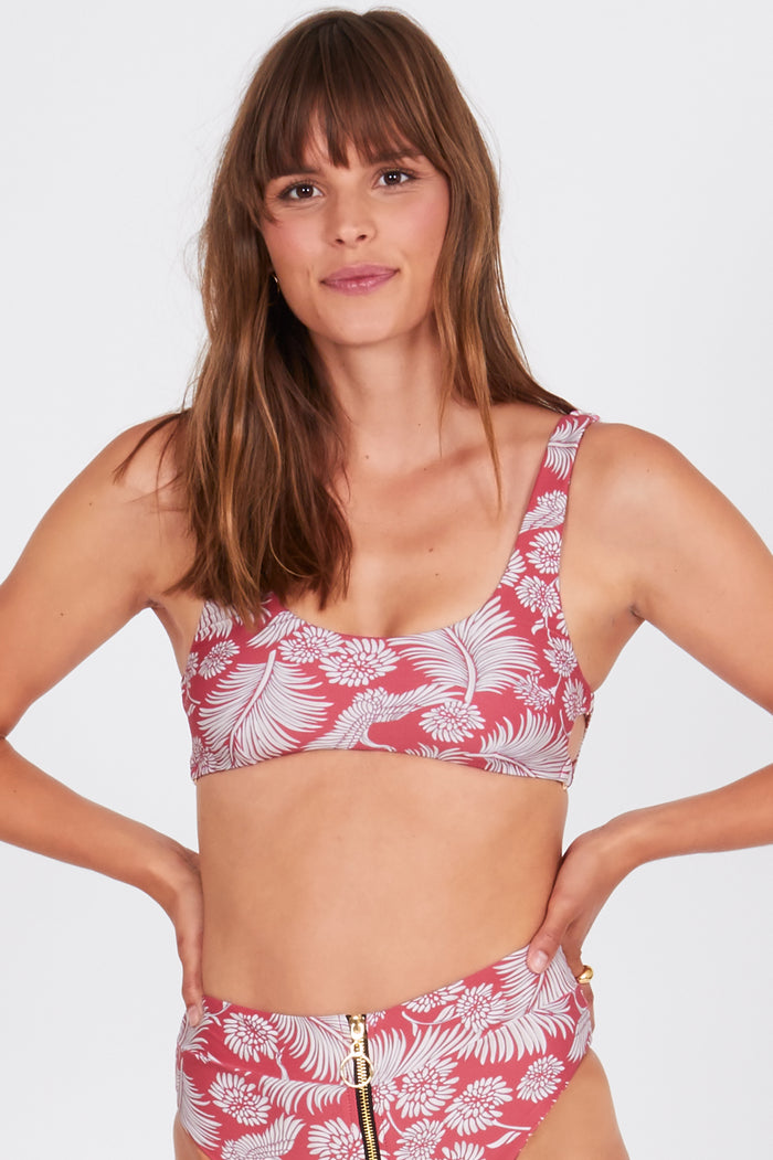 mode, daniela bralette swim top