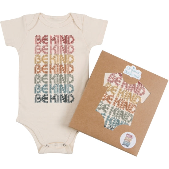 mode, be kind on repeat onesie