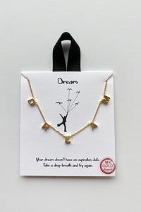 mode, special words necklace