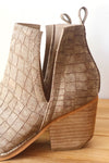 mode, wilder side slit bootie