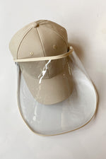mode, baseball cap face shield
