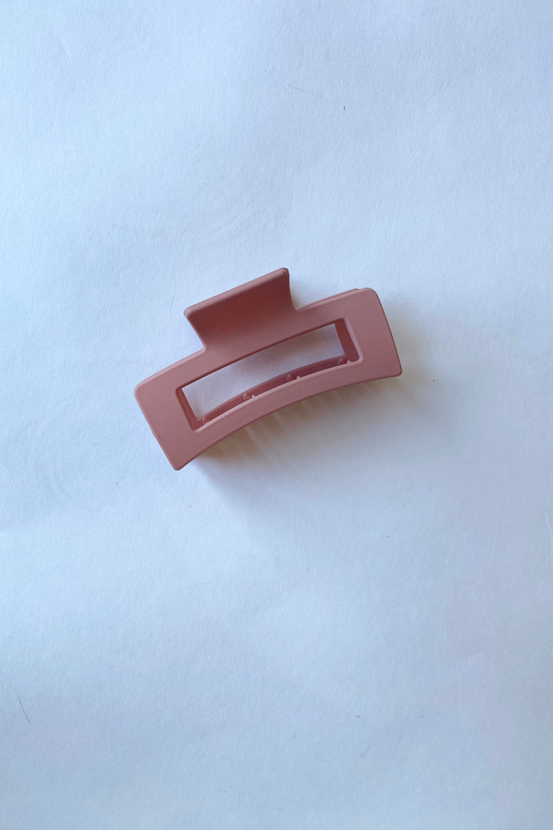 small rectangle matte clip