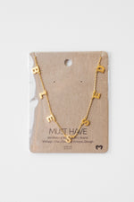 mode, read and believe necklace