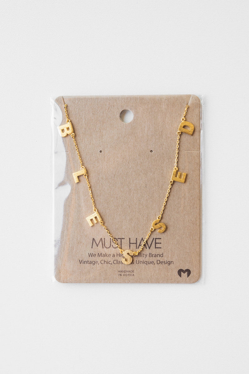 mode, read and believe necklace