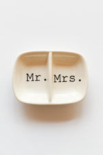 mode, mr. + mrs ring dish