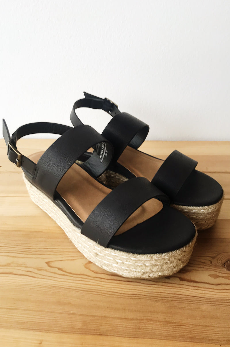 mode, endless hope platform sandal