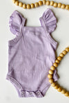 mode, ribbed ruffle set