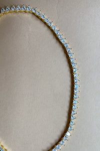 mode, elena tennis necklace