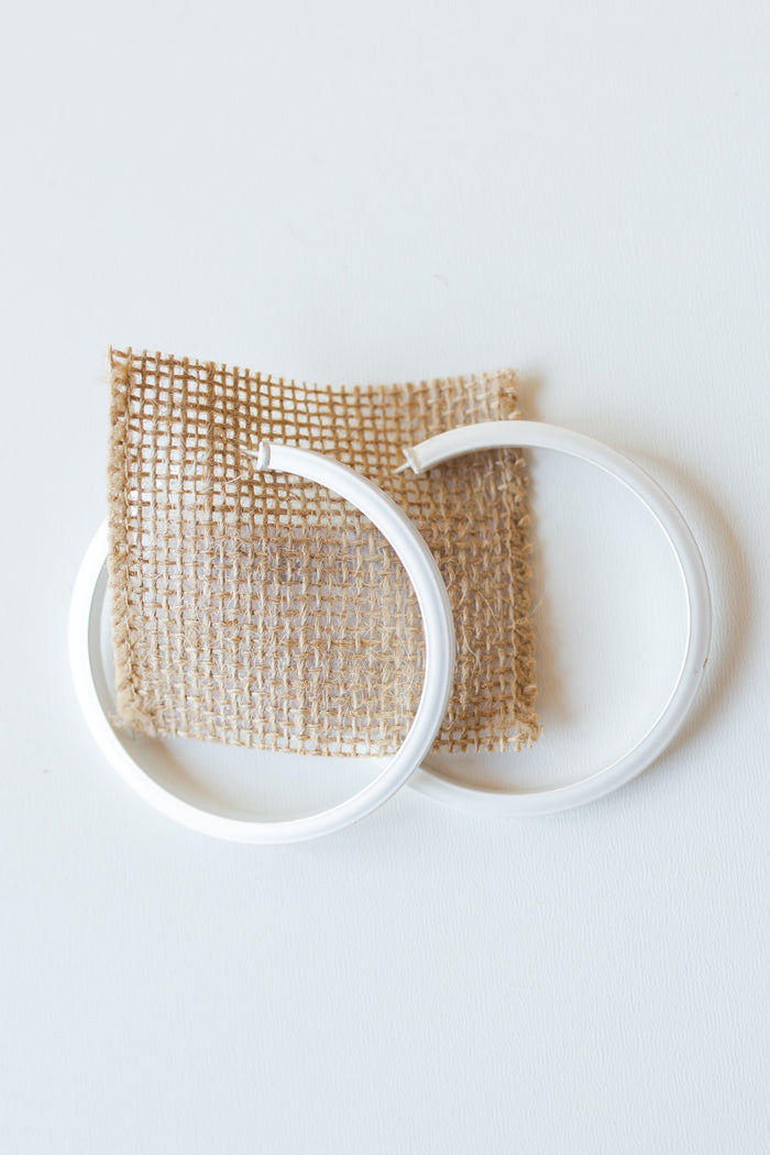 mode, flat edge matte hoop