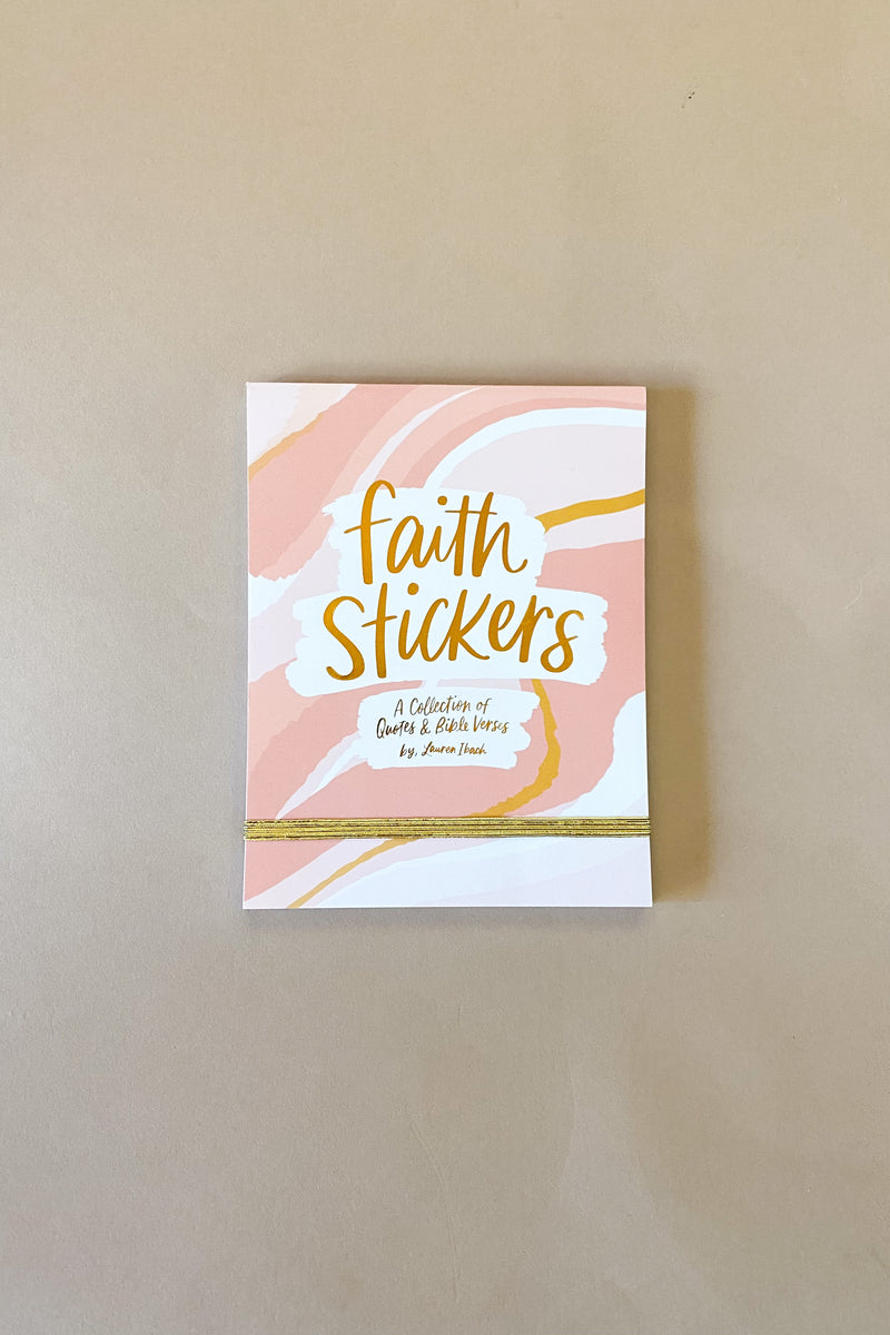mode, faith sticker book