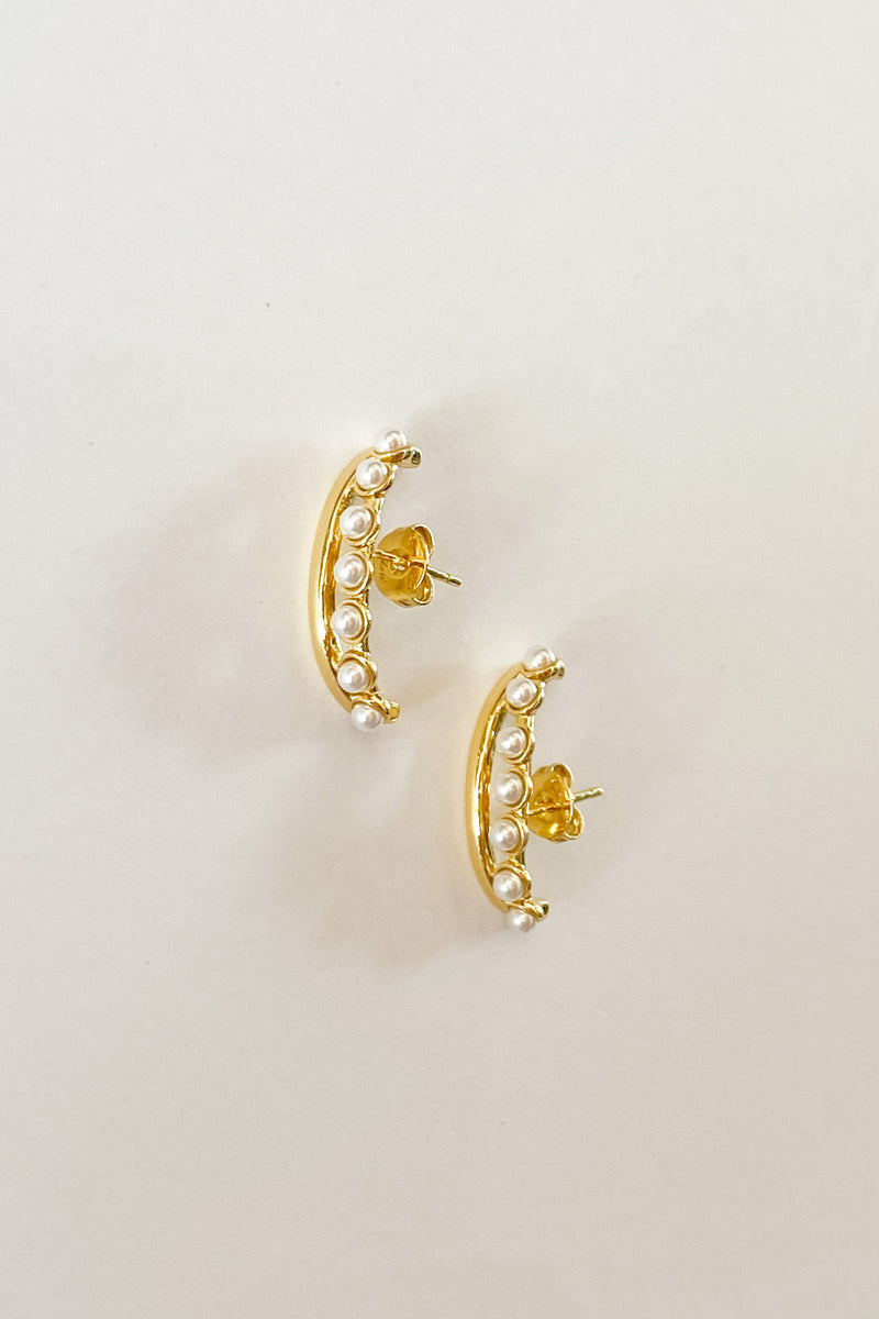 mode, ginger wrap studs
