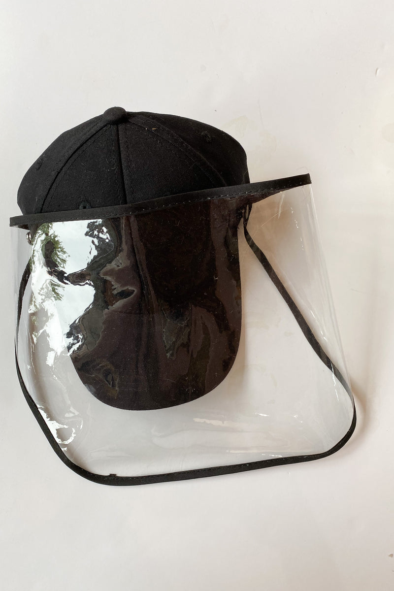 mode, baseball cap face shield